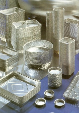 Embalagens take-away alúminio